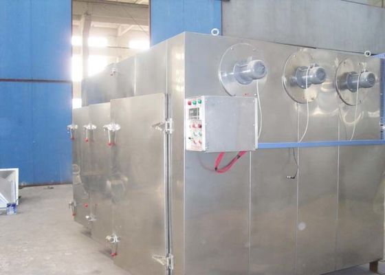 Gemüse-1.3-10.3mcbm industrielle Tray Dryer Electricity Or Steam Heizung